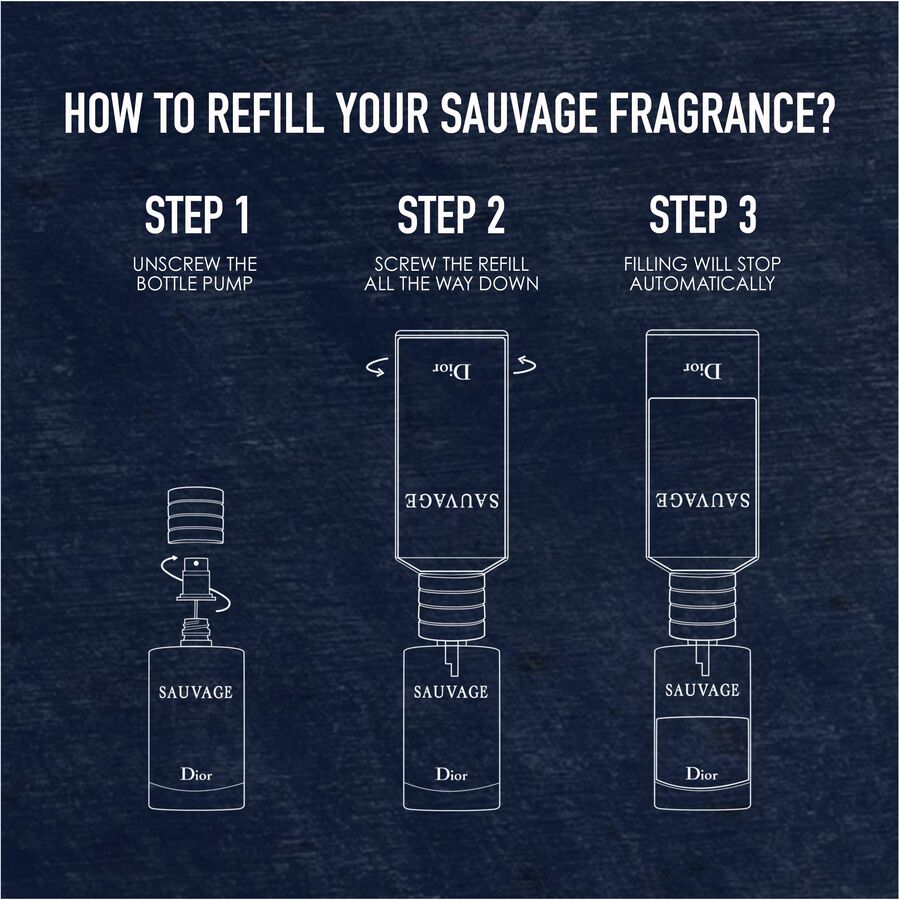 Sauvage Eau de Toilette Refill