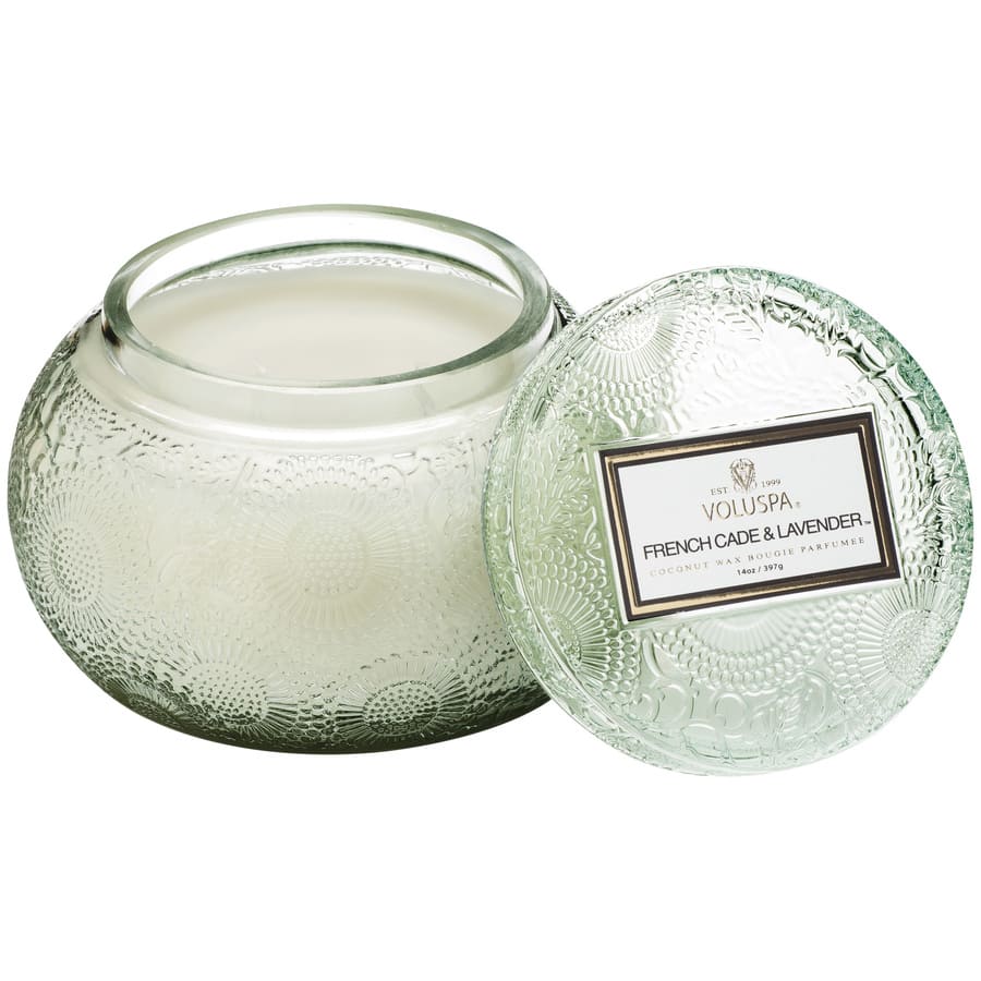 Chawan Bowl Candle French Cade Lavender