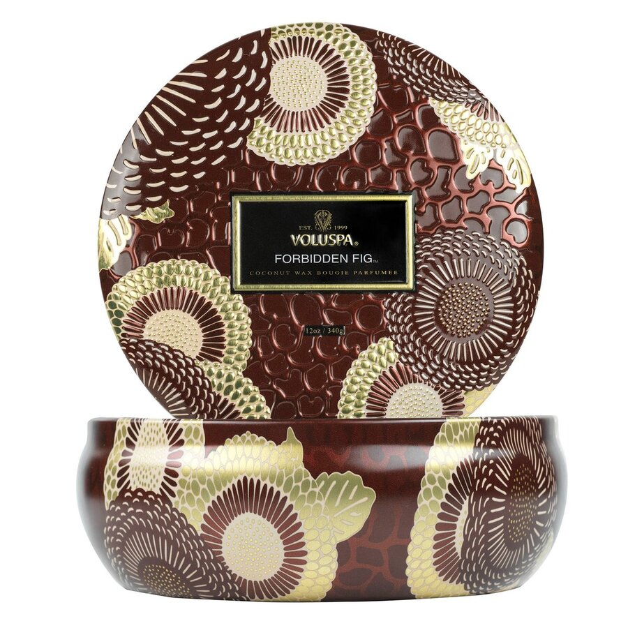 3 Wick Tin Candle Forbidden Fig