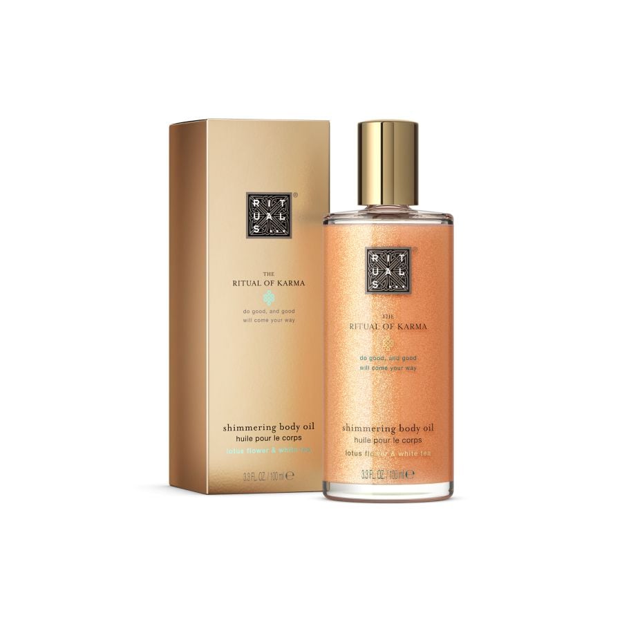 The Ritual of Karma Shimmering Body Oil