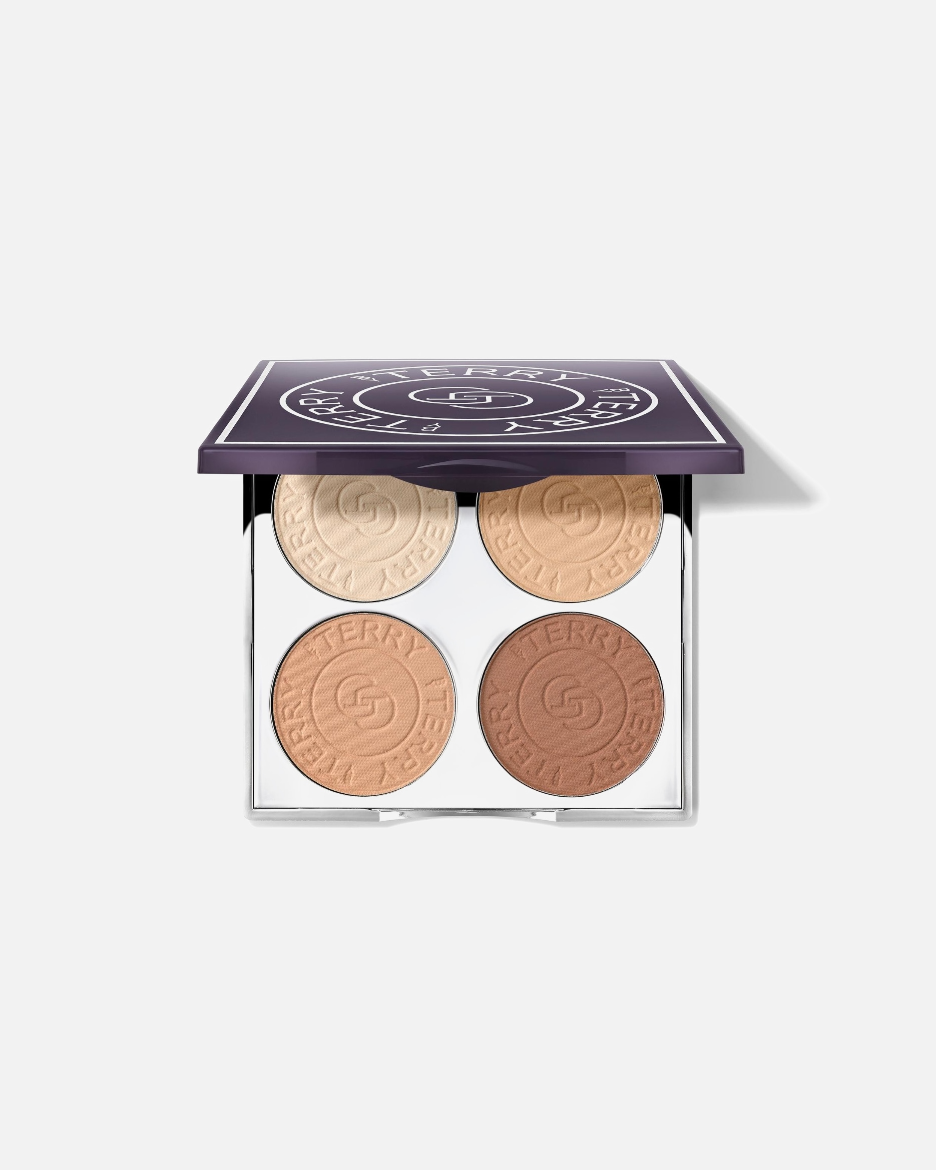 Fard de pleoape pentru Unisex By Terry Hyaluronic Hydra-Powder Palette Medium to Warm