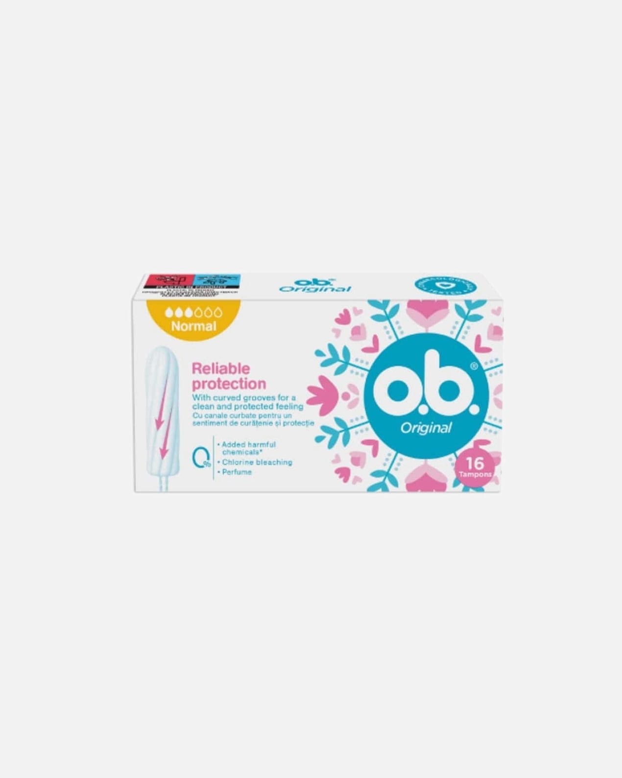 Absorbant zilnic pentru Unisex o.b. O.B Original Normal 1 buc.
