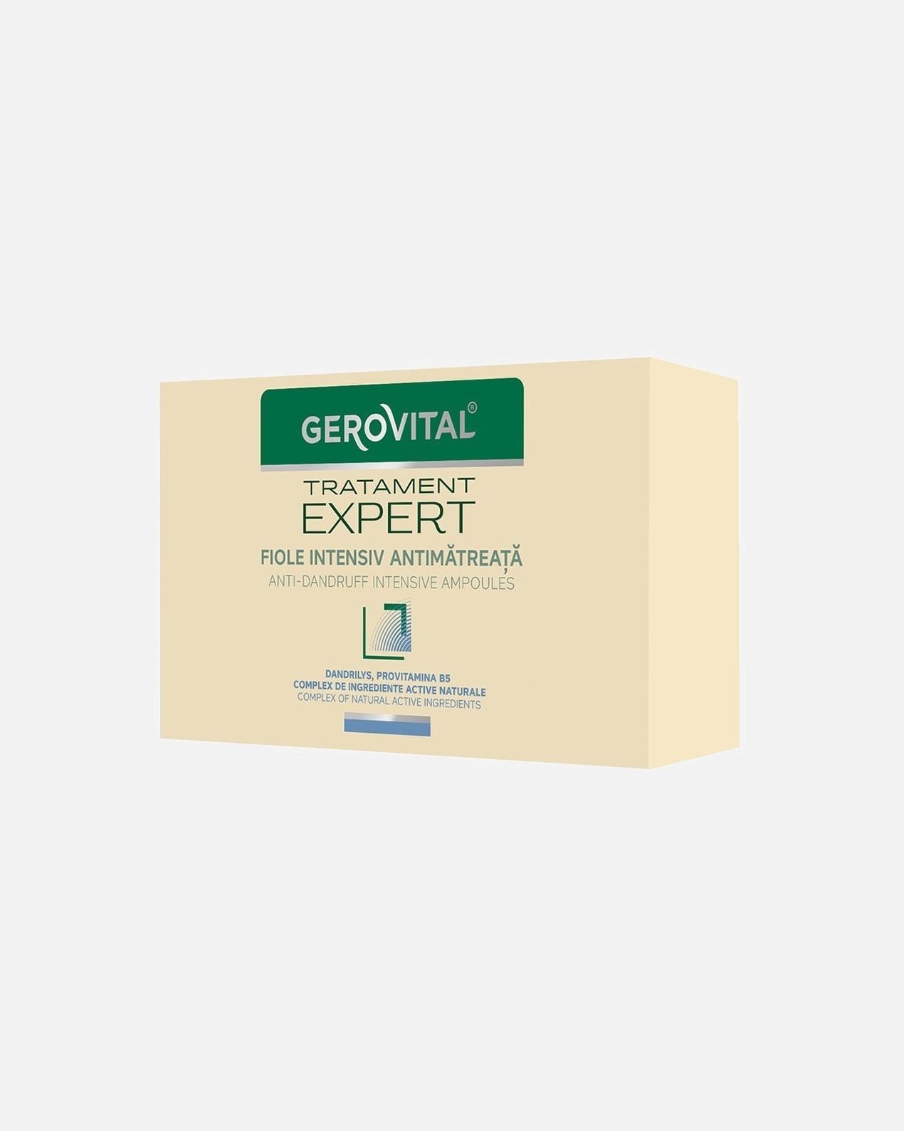 Set pentru ingrijirea faciala pentru Unisex Gerovital Default Brand Line Anti Dandruff Intensive Ampoules 1 buc.