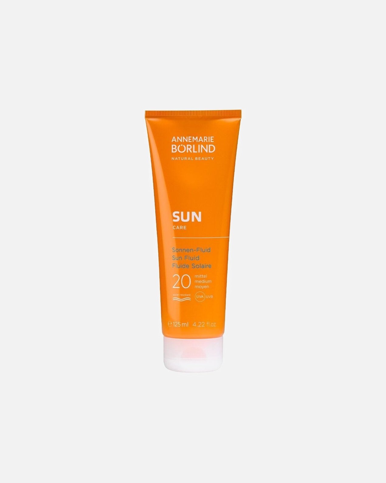 Cremă de protecție solară pentru corp pentru Unisex Fluid solar SPF 20