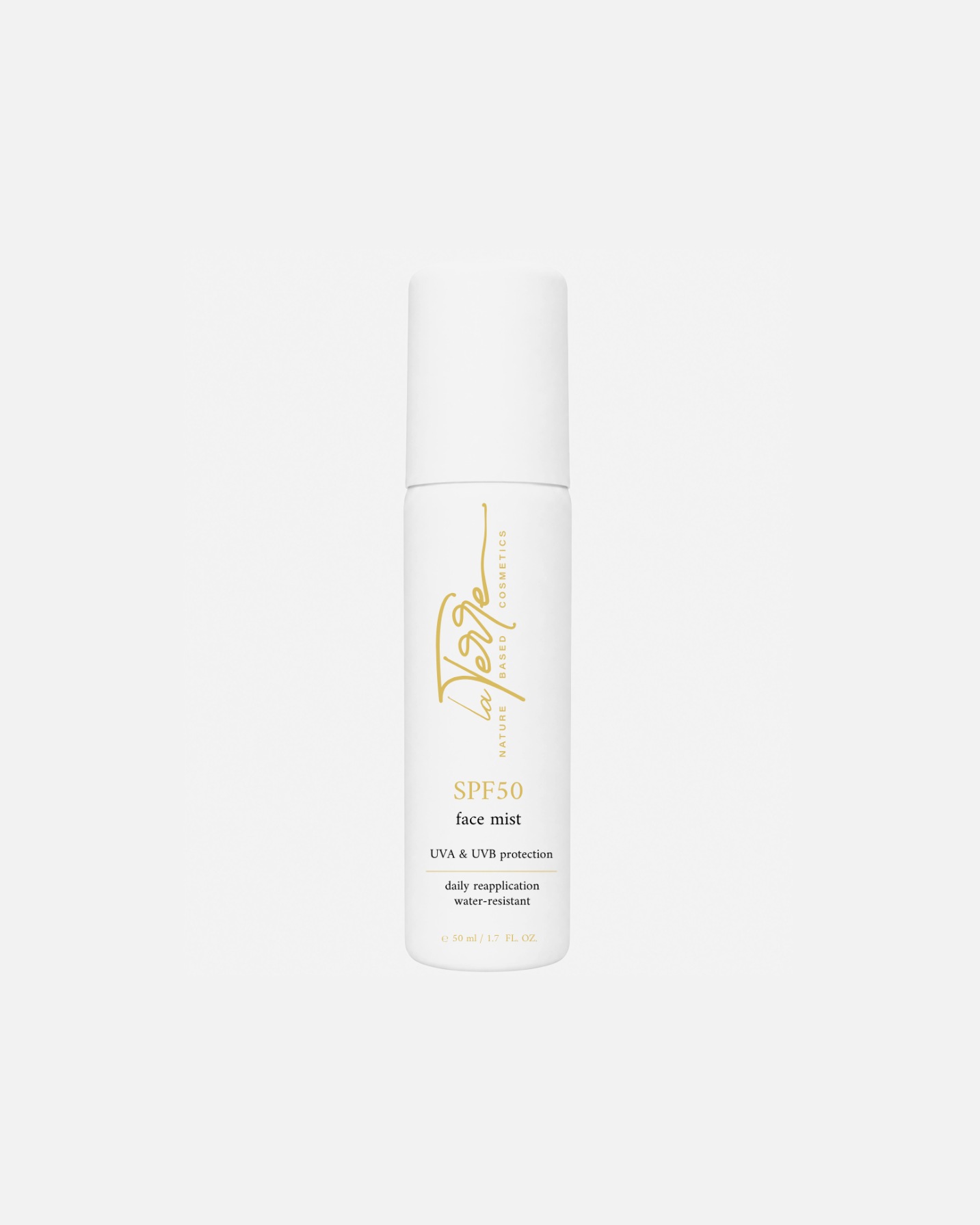 Crema de fata pentru Femei La Terre Cosmetics Default Brand Line Face Mist SPF 50 50 ml
