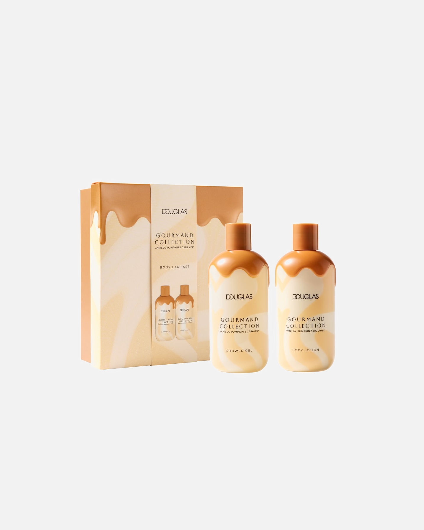 Set ingrijire corp pentru Unisex Douglas Collection Seasonal Gourmand Collection Vanilla, Pumpkin & Caramel 1 bucată