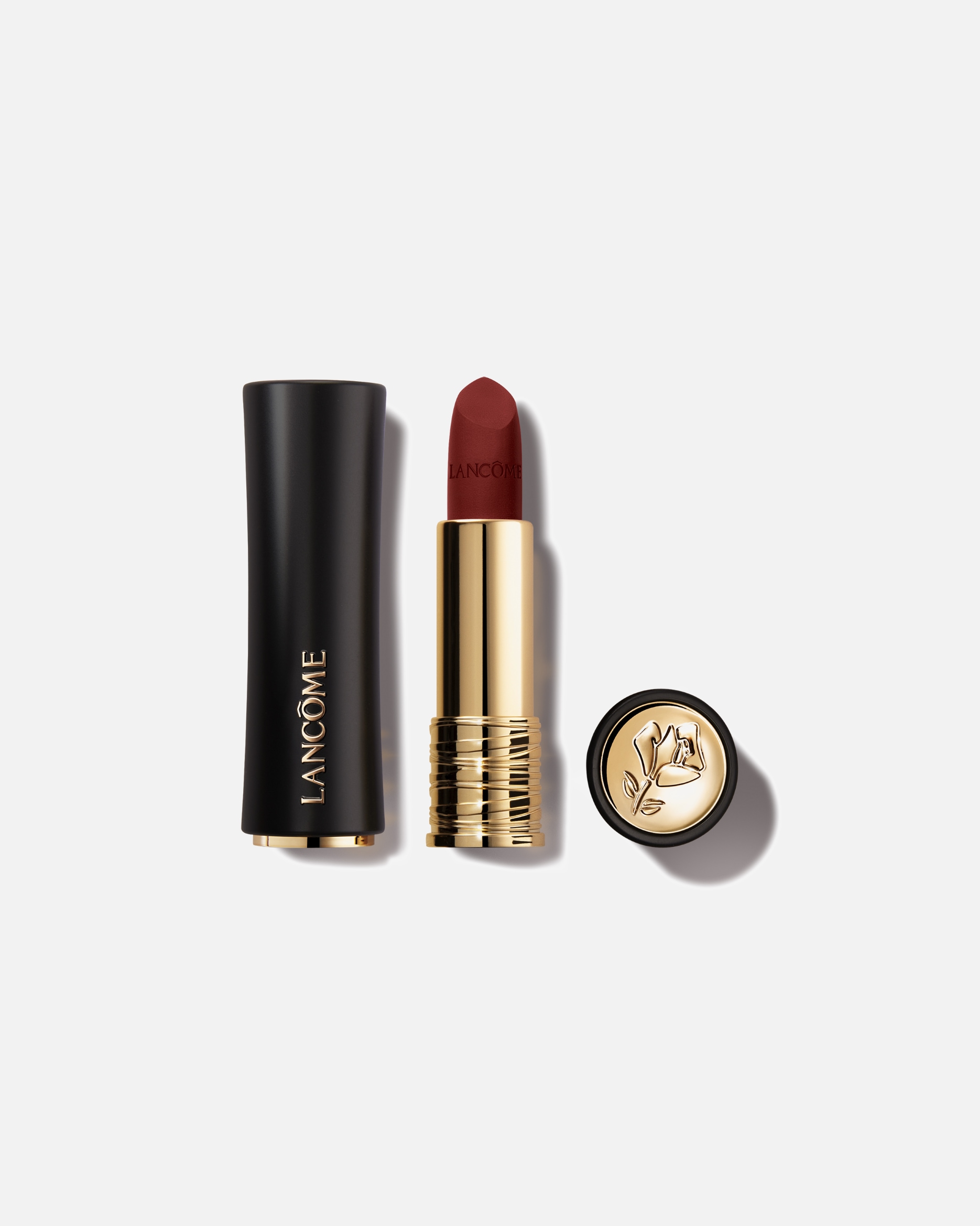 Ruj pentru Unisex Lancôme L'Absolu Rouge L'Absolu Drama Matte Lipstick 296 Rouge Dramaphoria