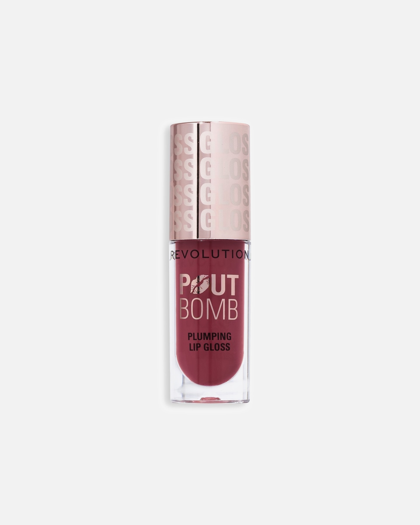 Gloss de buze pentru Unisex REVOLUTION Pout Plumpling ROSE PINK