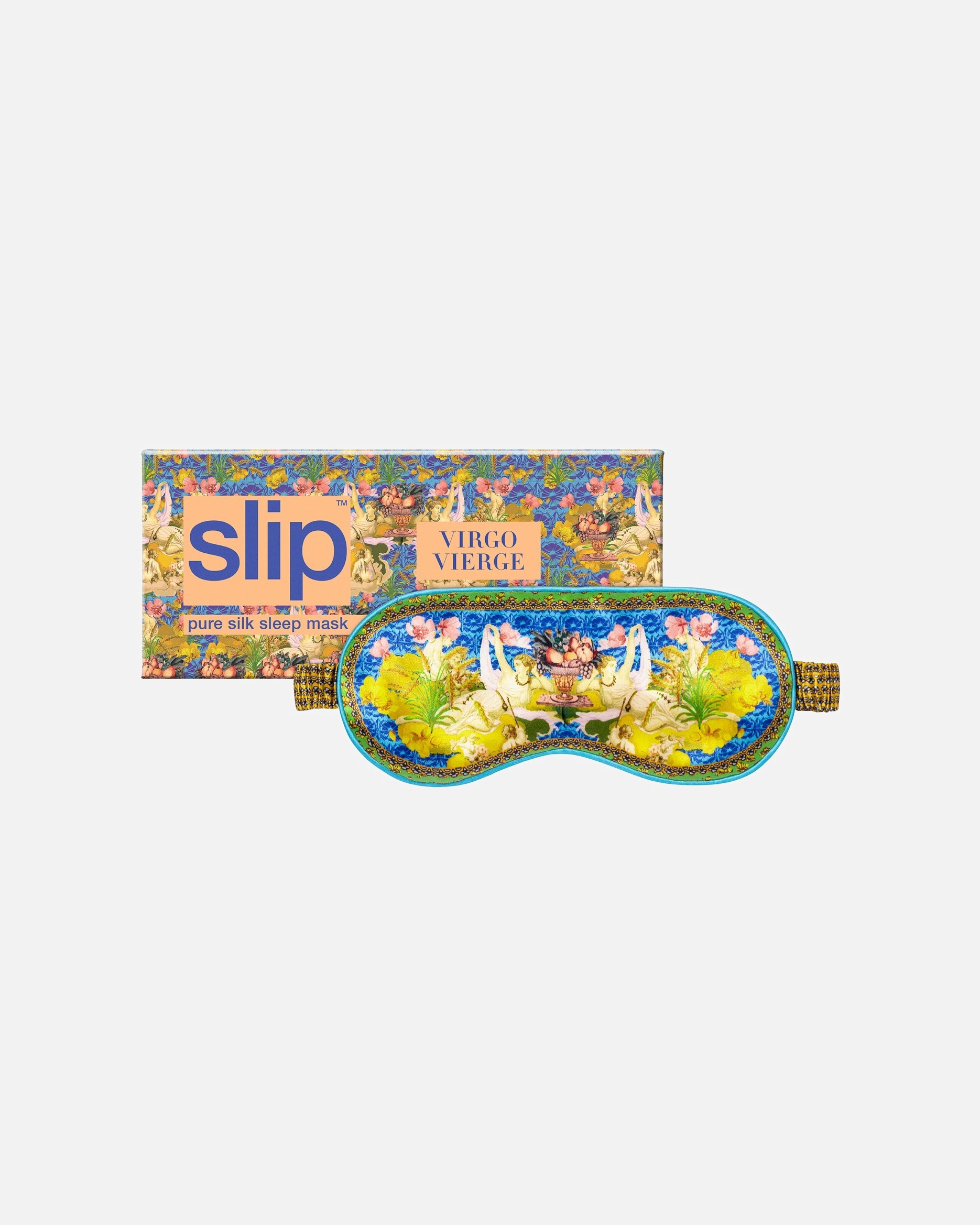 Masca pentru somn pentru Unisex Slip slip pure silk sleep mask - zodiac - virgo
