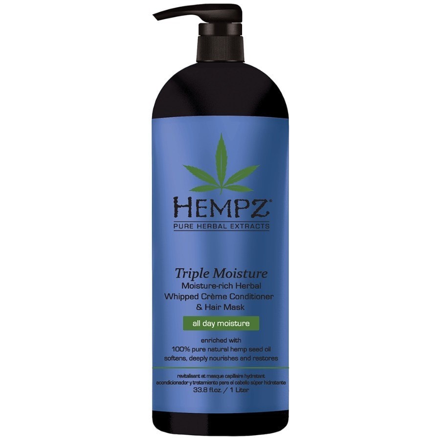 Sampon pentru HEMPZ Triple Moisture Conditioner & Hair Mask 1000 ml