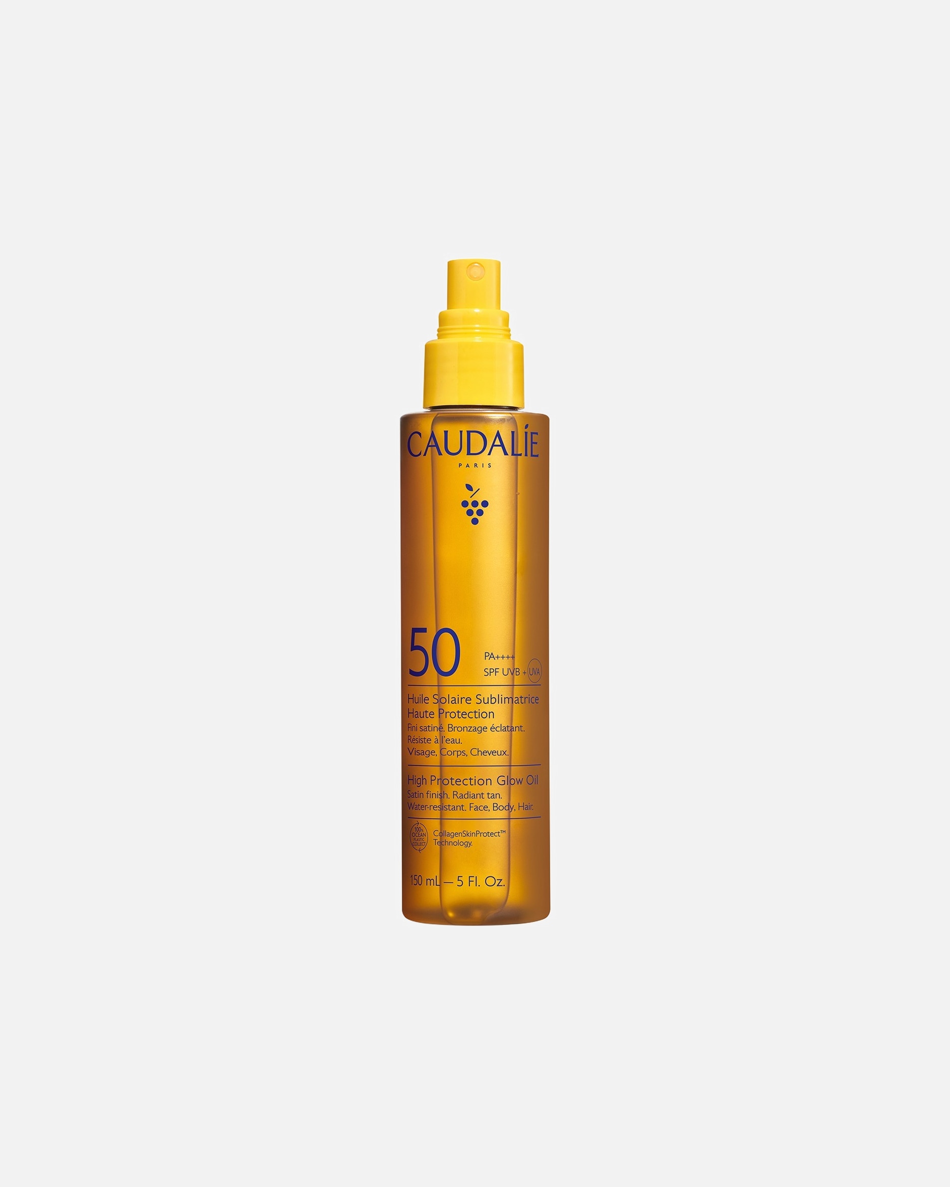 Spray solar pentru Unisex Caudalie Vinosun Protect Ulei solar cu protecție foarte ridicată SPF50