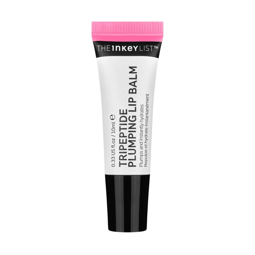 Balsam de buze pentru The INKEY List Tripeptide Plumping Lip Balm Tint Pink