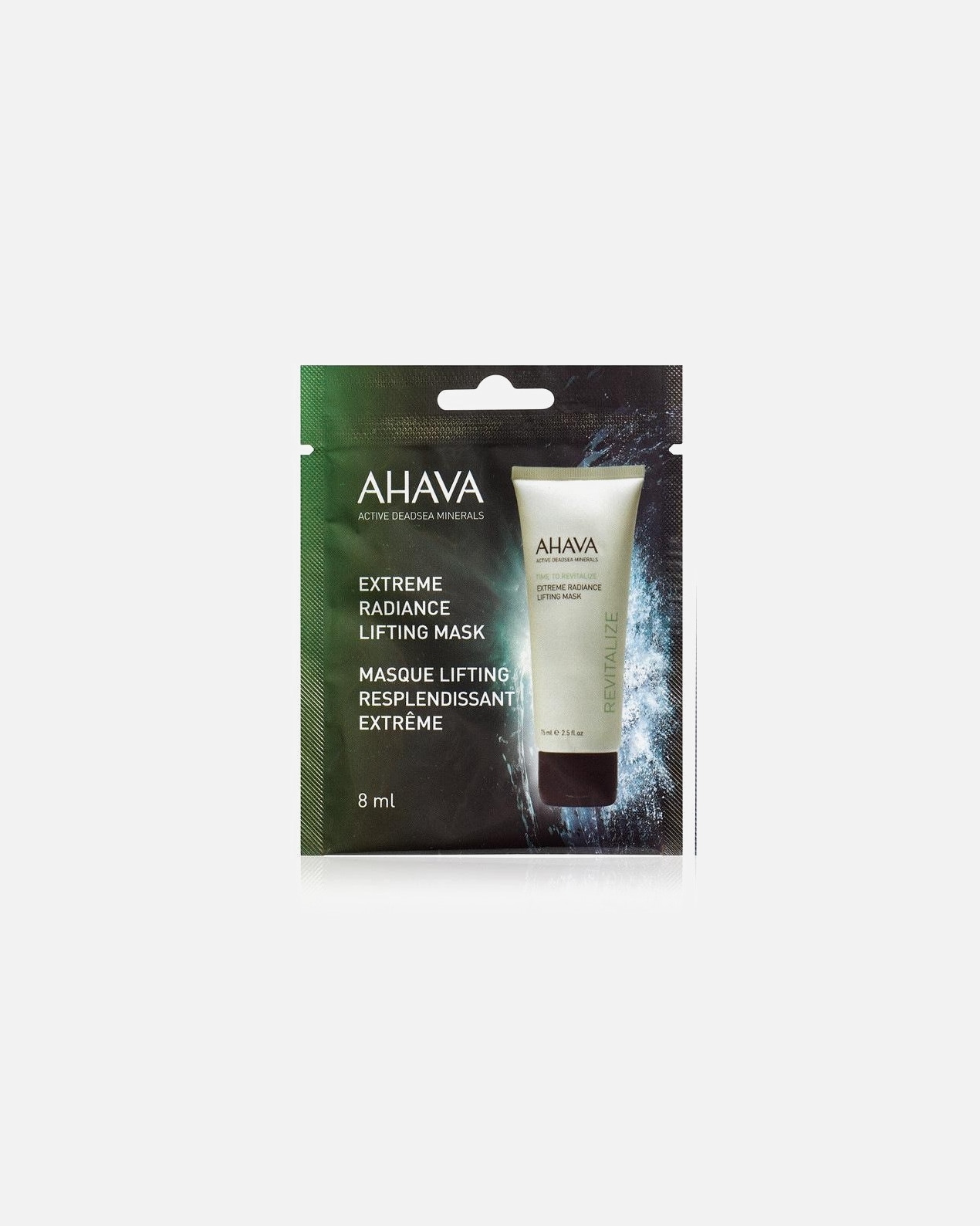 Masca hidratanta pentru Unisex AHAVA Single Use Extreme Radiance Lifting 8 ml