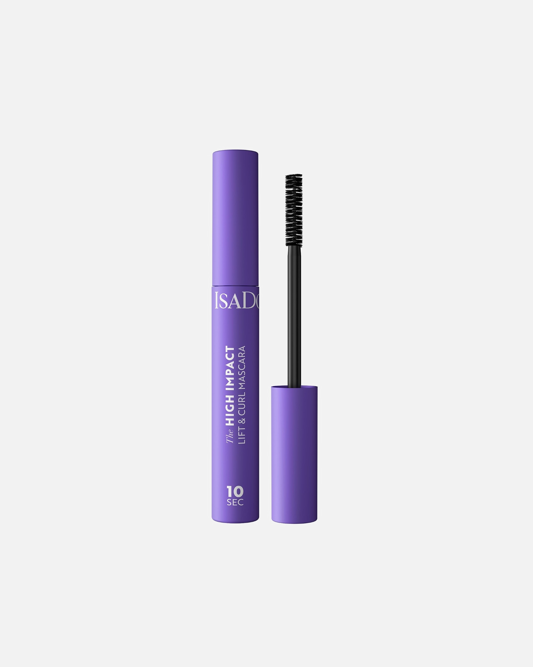 Mascara pentru Unisex Isadora The 10 sec High Impact Lift & Curl 2 - INTENSE BLACK