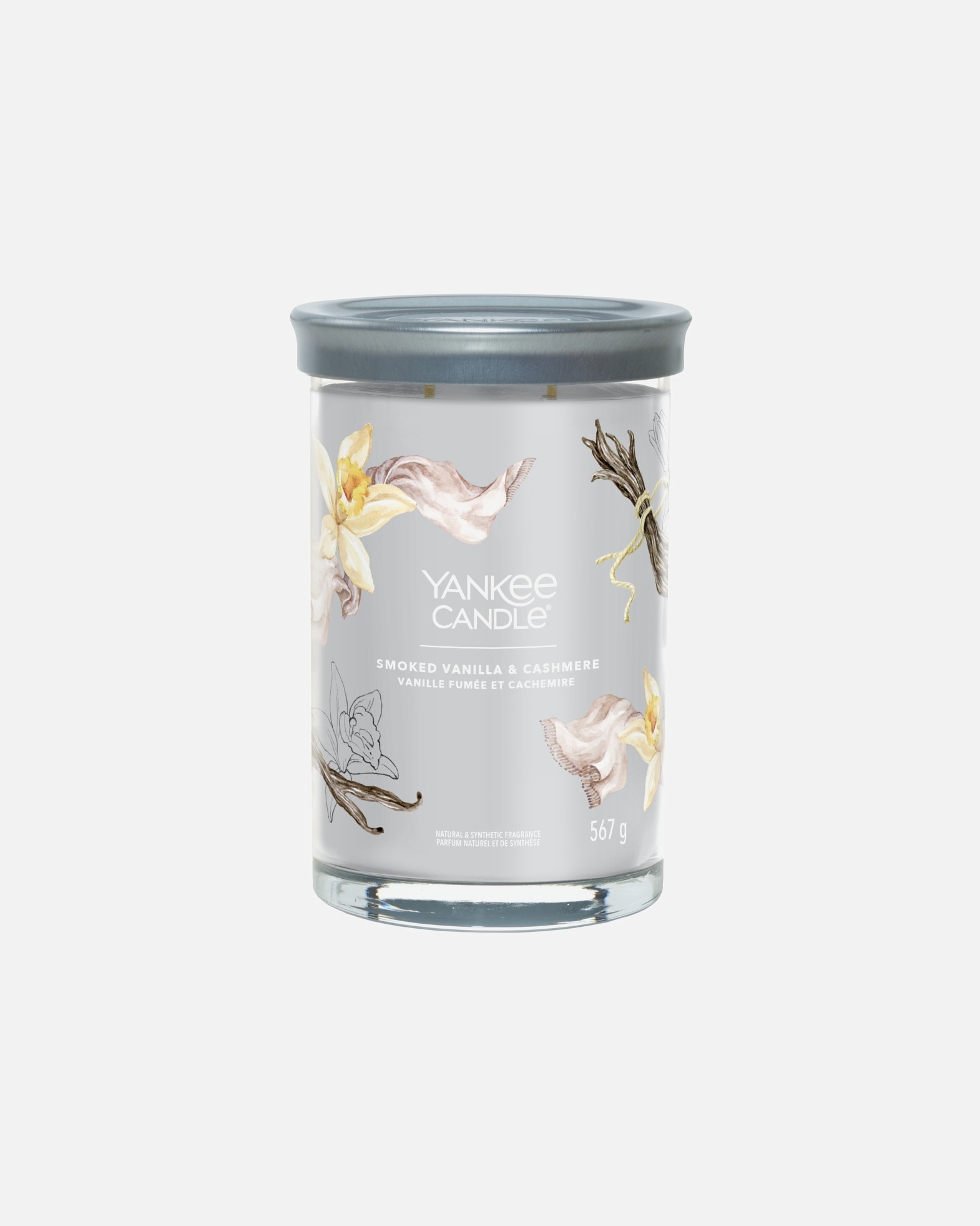 Lumanare pentru Unisex YANKEE CANDLE Smoked Vanilla & Cashmere 567 g - Signature Tumbler