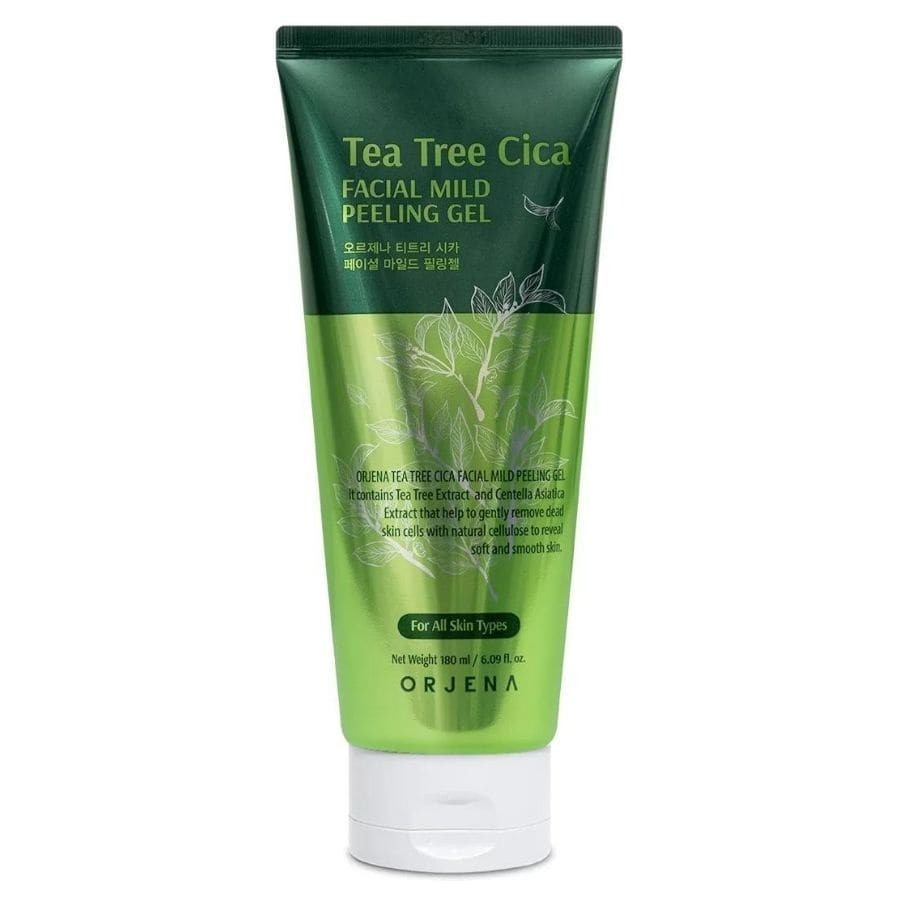 Peeling pentru fata pentru Orjena Tea Tree Cica Mild Facial Peeling Gel 180 ml