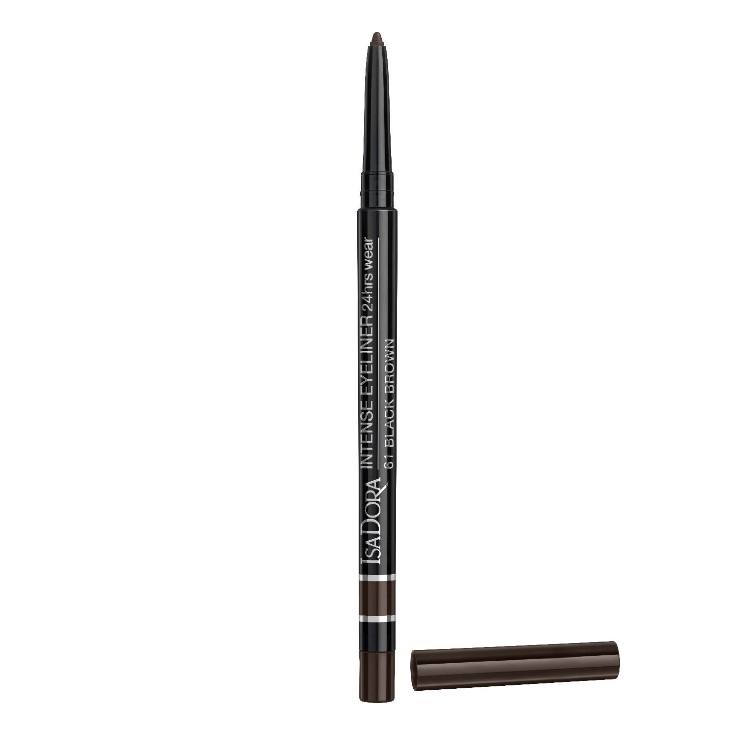 Eyeliner pentru Isadora Intense Eyeliner 24hrs Wear 61 - Black Brown