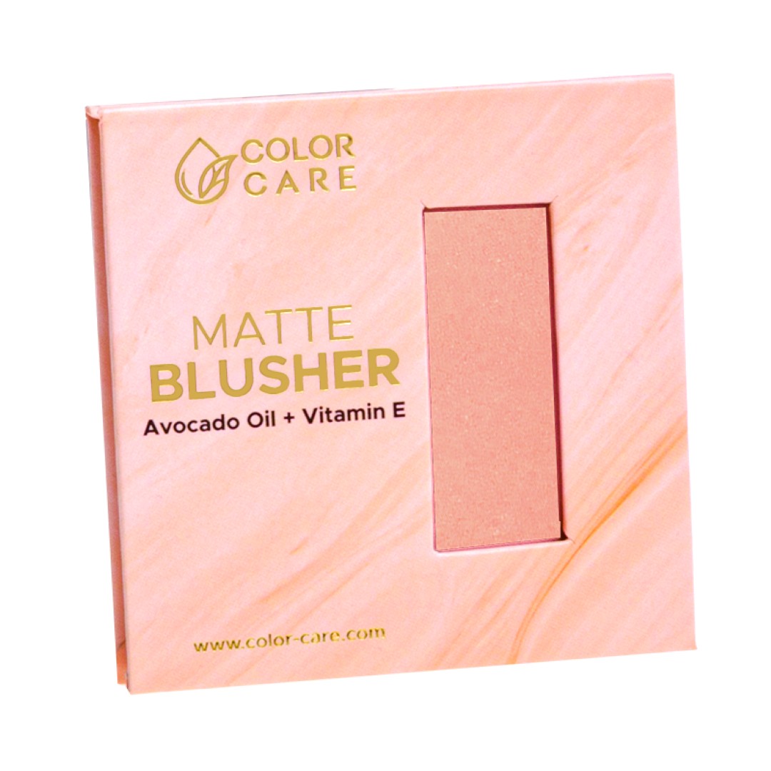 Fard obraji pentru COLOR CARE Matte Blush 01 - Coral