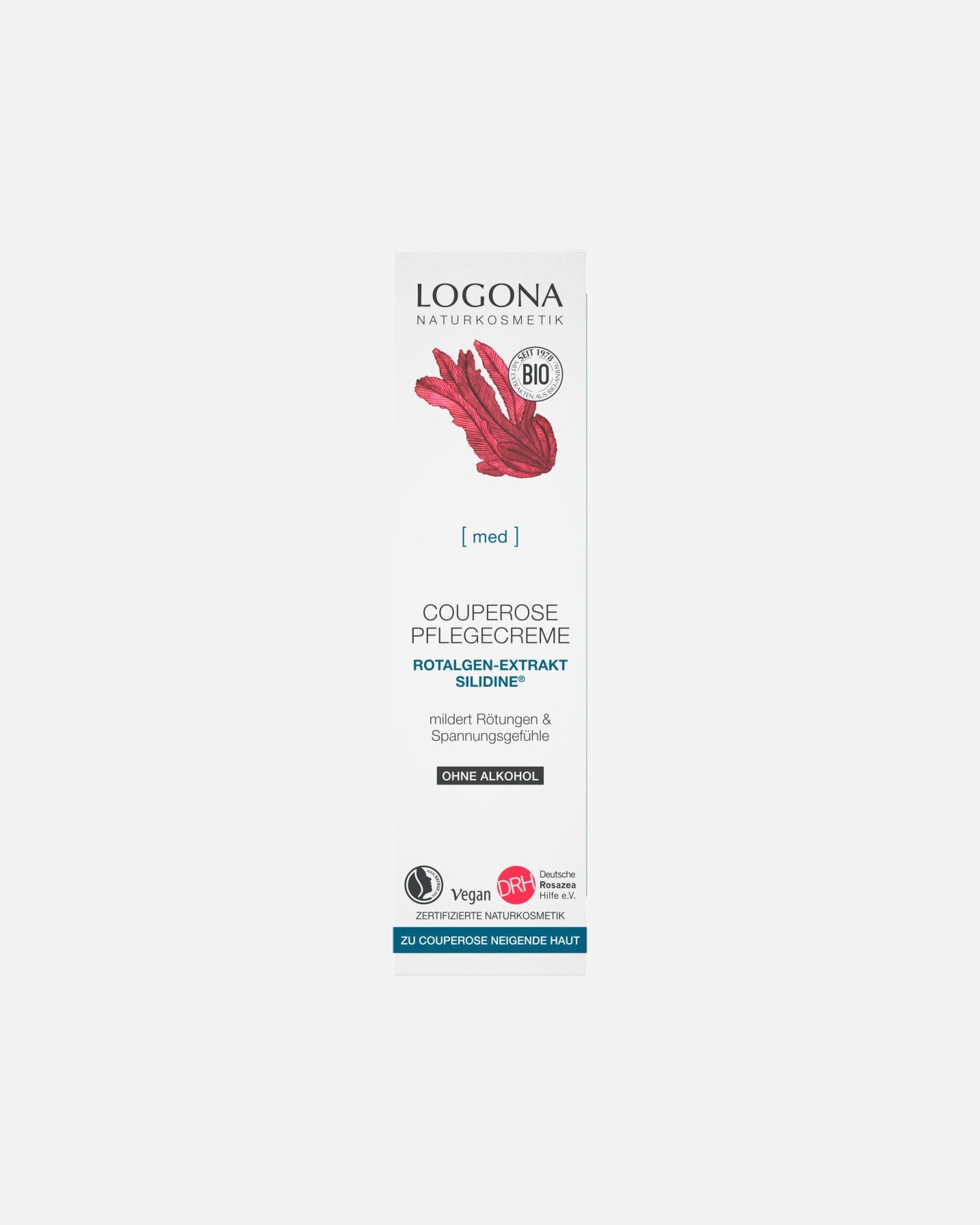 Crema de fata pentru Unisex Cremă de îngrijire pentru cuperoză cu extract de alge roșii SILIDINE®