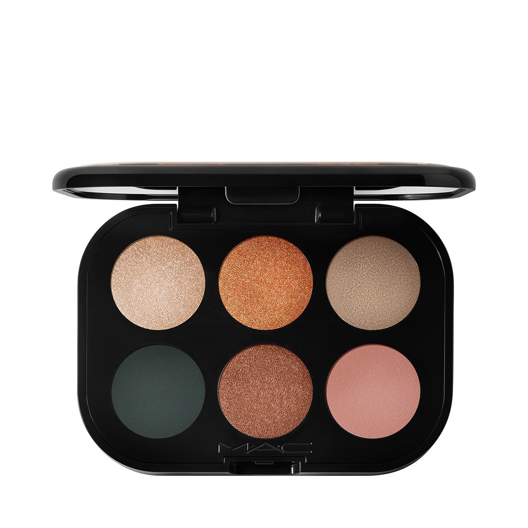 Fard de pleoape pentru MAC Connect In Colour Eye Shadow Palette x6 Bronze Influence