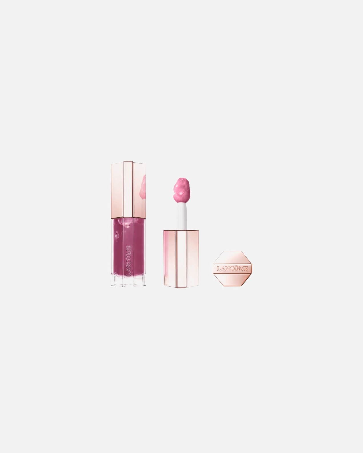Gloss de buze pentru Unisex Lancôme Idôle Lip Juicytreat Gloss 18 - Berry Yummy