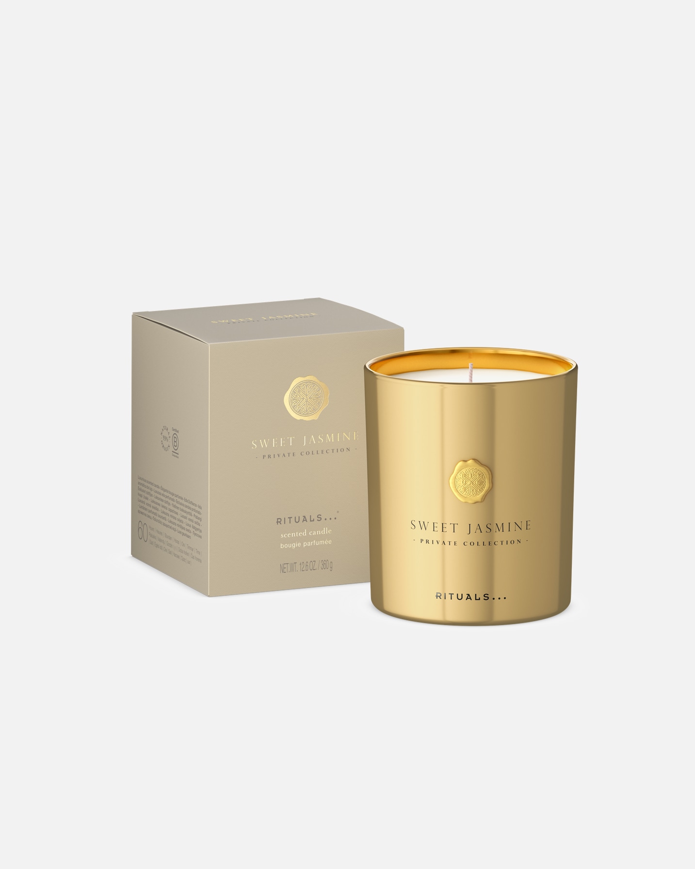 Lumanare pentru Unisex Rituals Private Collection -Sweet Jasmine 360 g