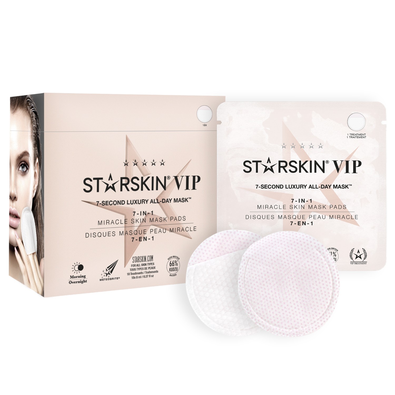 Masca hidratanta pentru STARSKIN ® VIP 7-Second Luxury All-Day Mask 144 ml