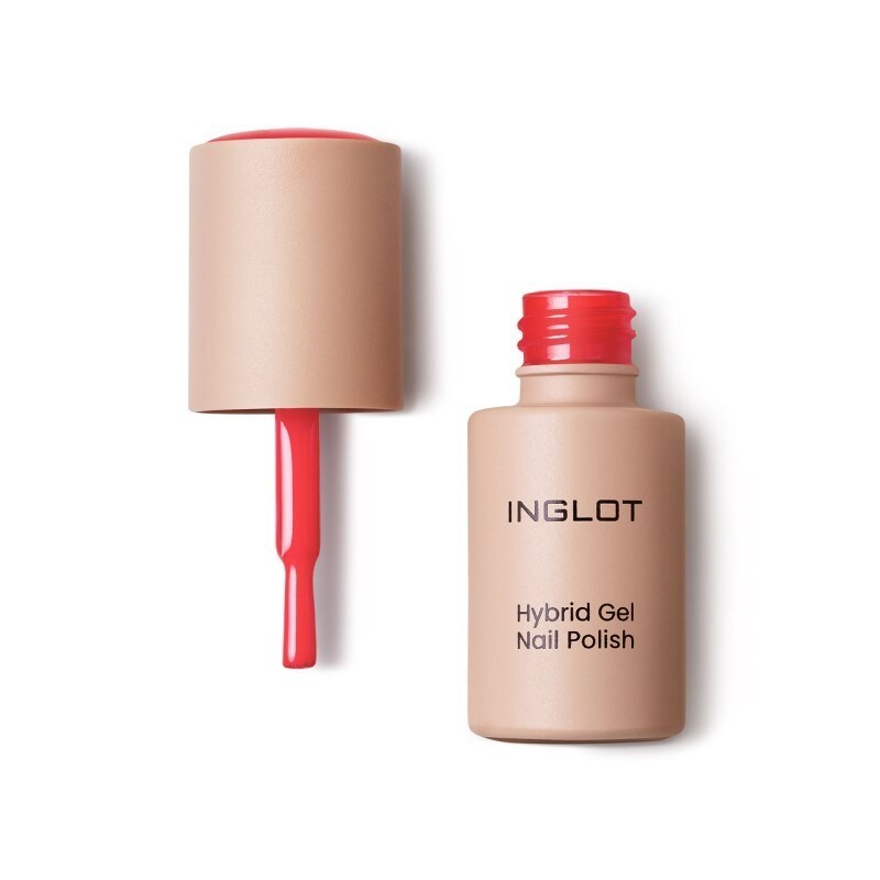 Lac de unghii pentru Inglot Hybrid Gel Nail Polish 314 Neon Coral
