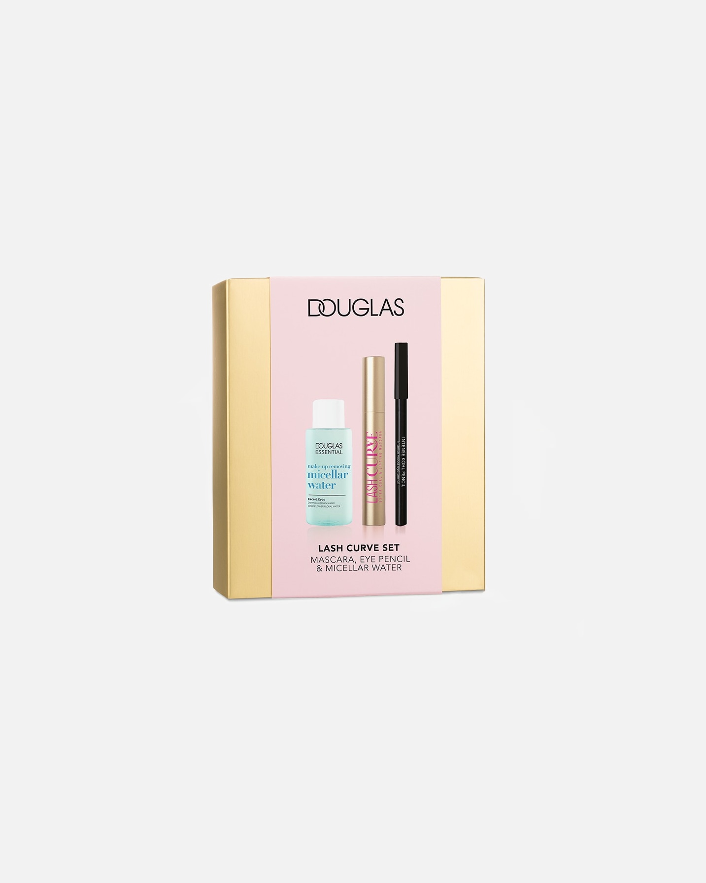 Set machiaj ten pentru Unisex Douglas Collection Make-Up Lash Curve Gift Set 1 buc.