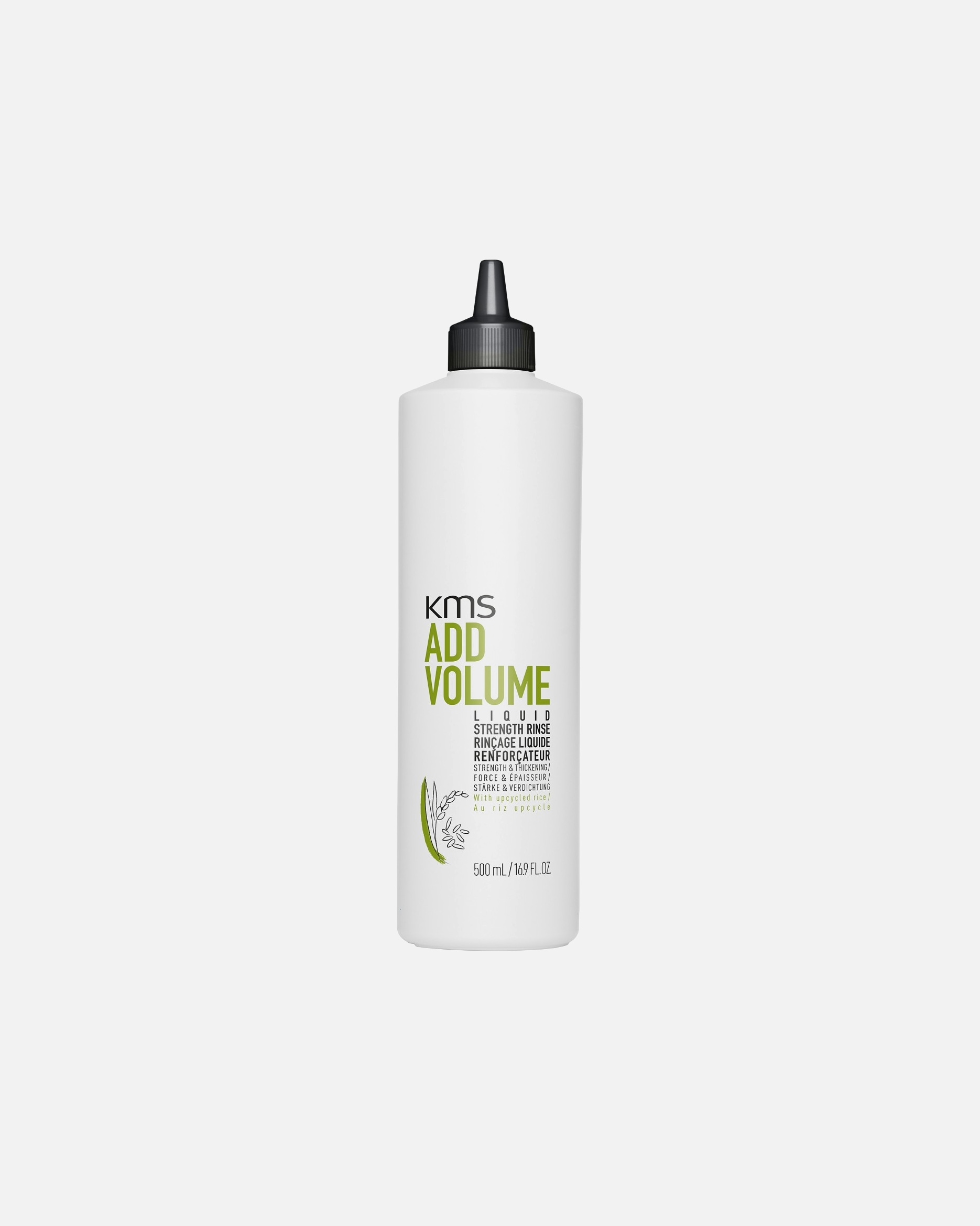 Tratament pentru par pentru Unisex KMS Add Volume Liquid Strength Rinse 150ML 500 ml
