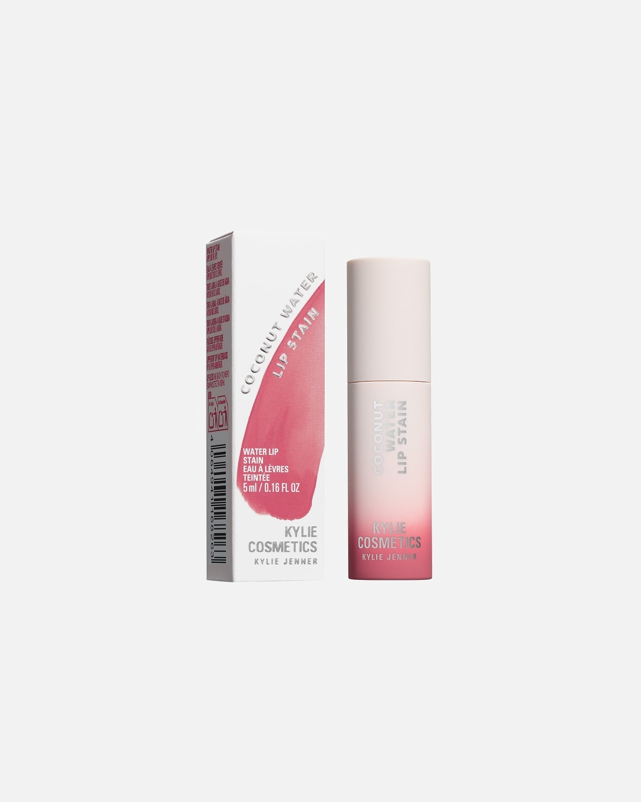 Gloss de buze pentru Femei KYLIE COSMETICS Summer Coconut Water Lip Stain 377 Pink Taffy