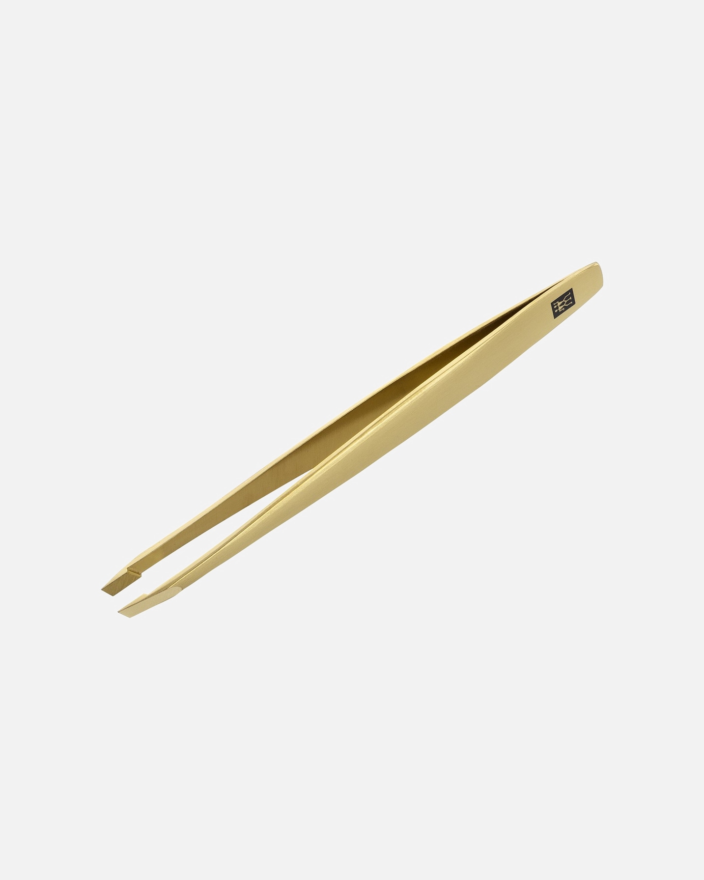Penseta pentru Unisex Premium Slanted Tweezers, Gold Edition 1 Stk.