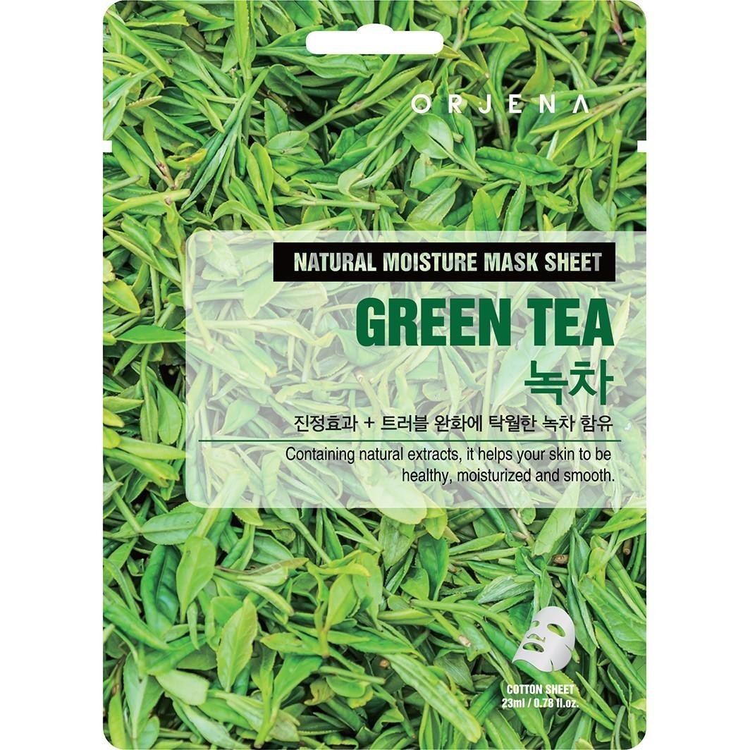 Masca tip folie pentru Orjena Natural Moisture Mask Sheet -Green Tea 1 buc.