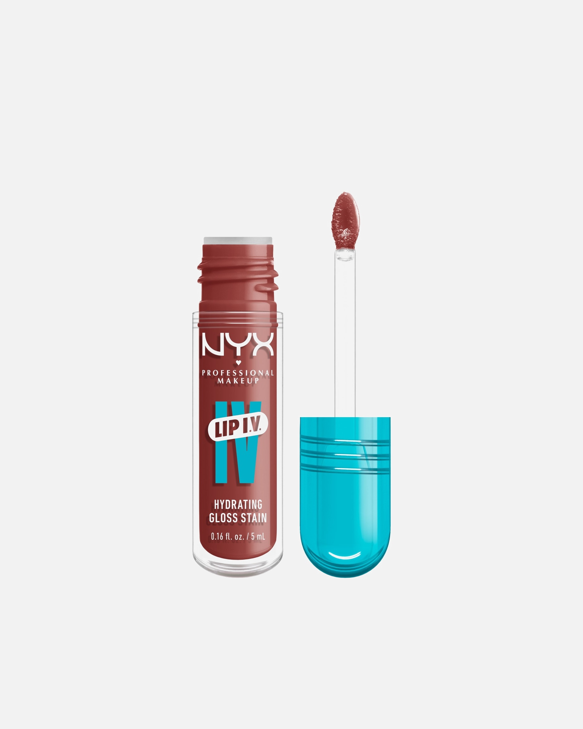 Gloss de buze pentru Unisex NYX Professional Makeup Hydrating Gloss Serum Lip I.V. 02 Hydra-Honey