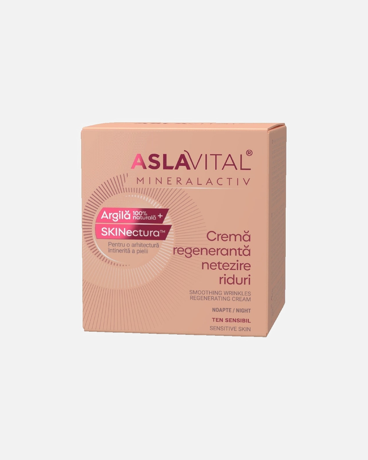 Crema de fata pentru Unisex Aslavital Default Brand Line Crema Regeneranta Netezire Riduri 50 ml