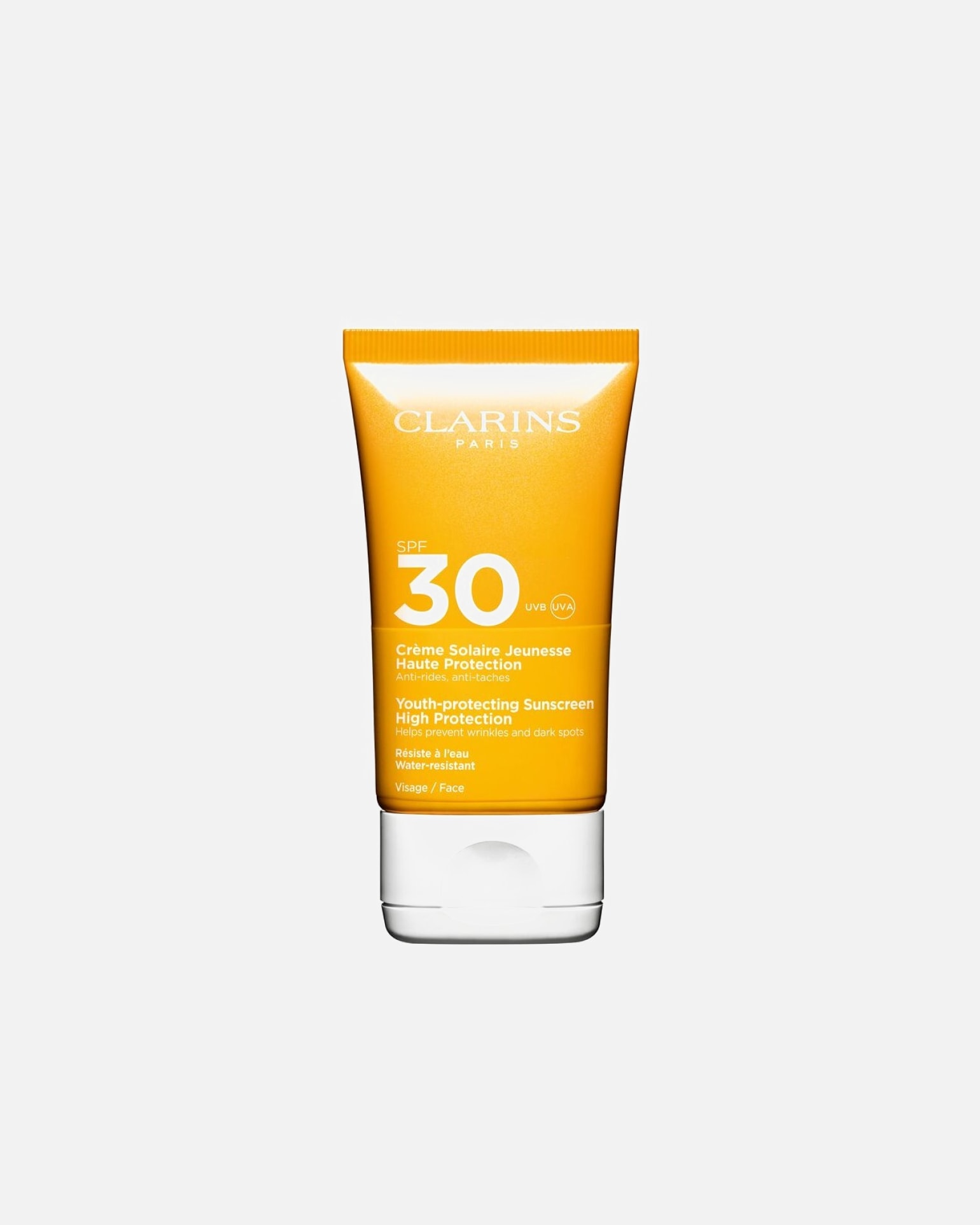 Crema solara pentru Unisex Clarins Sun Care Youth-Protecting Sunscreen High Protection SPF 30 50 ml