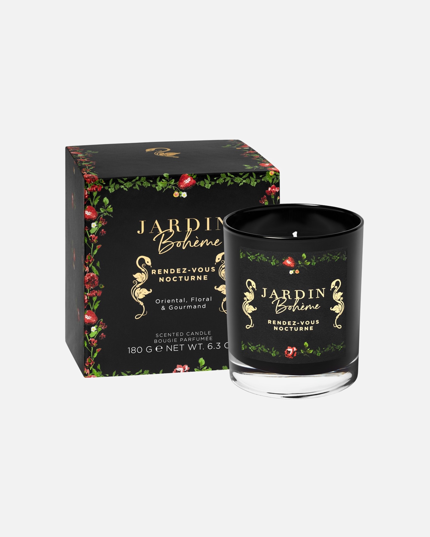 Lumanare pentru Femei Jardin Bohème Fine Fragrances Rendez-vous Nocturne Scented Candle 180 g