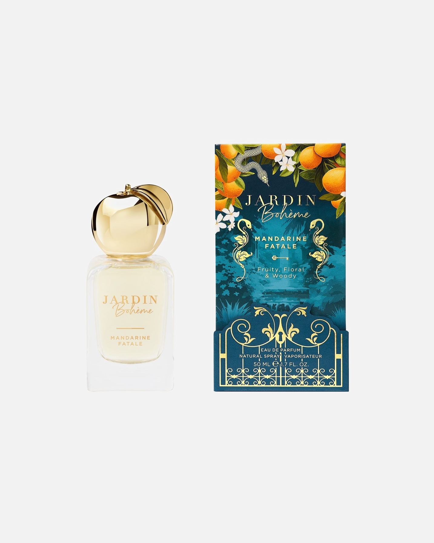 Apa de parfum pentru Femei Jardin Bohème FORBIDDEN FRUIT COLLECTION Mandarine Fatale Eau de Parfum 50 ml