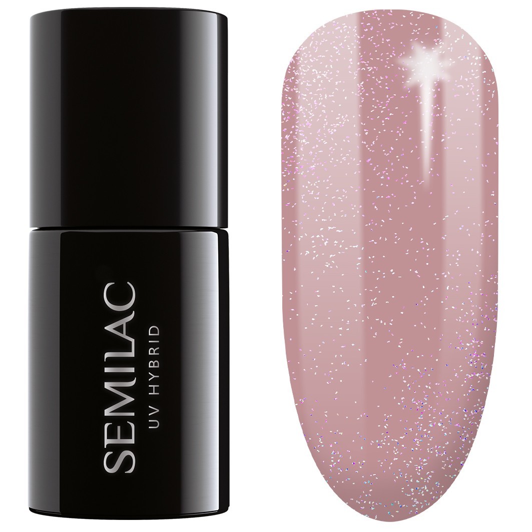 Lac de unghii pentru Semilac UV Gel Polish 320 - SHIMMER DUST BEIGE