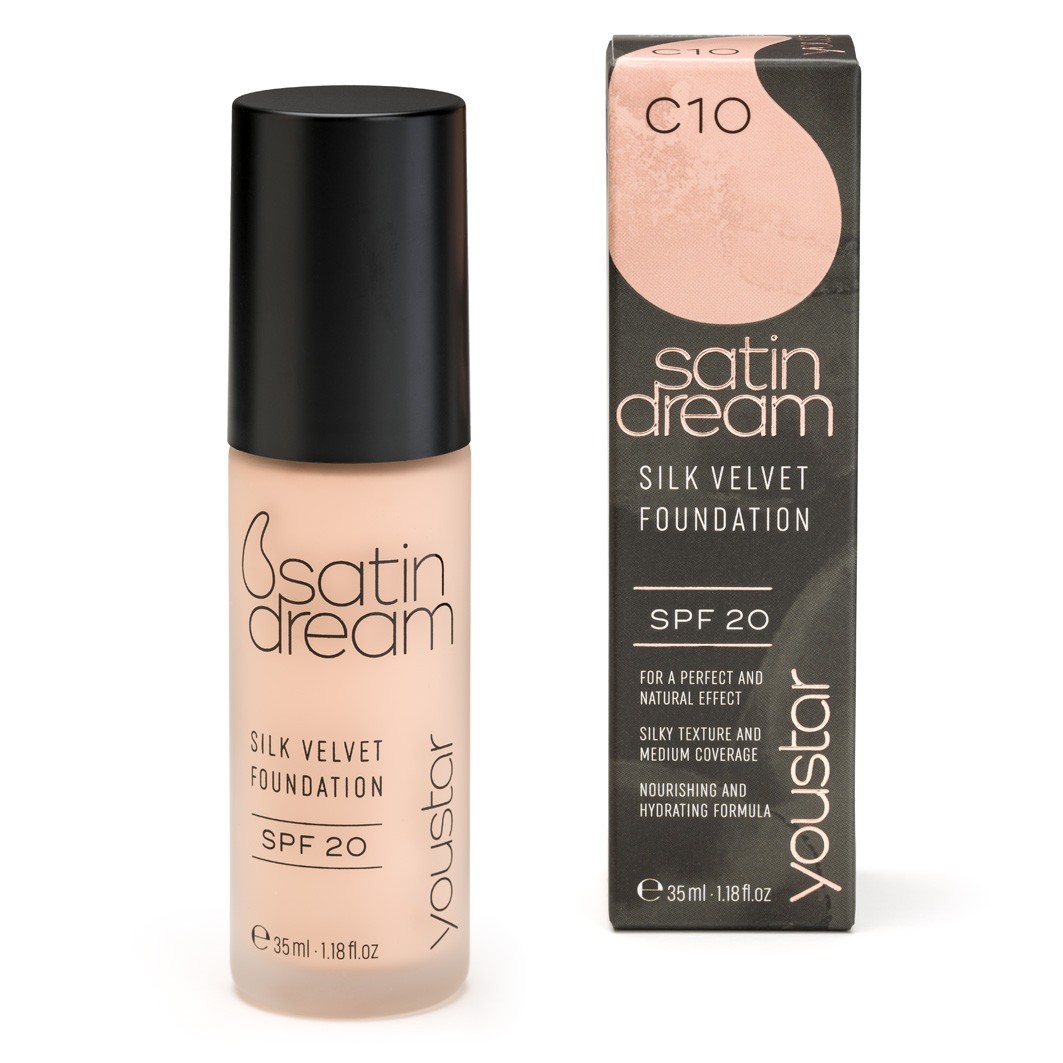 Fond de ten pentru youstar Satin Dream Silk Velvet Foundation C10