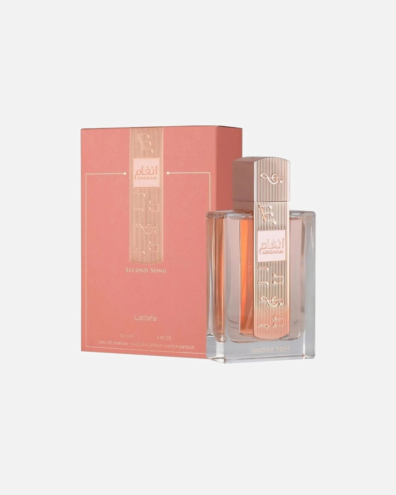 Apa de parfum pentru Unisex Lattafa Angham Second Song 100 ml
