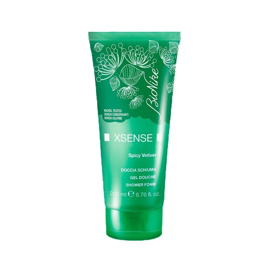 Gel de dus pentru Bionike Default Brand Line Defence Xsense Spicy Vetiver Shower Foam 200 ml