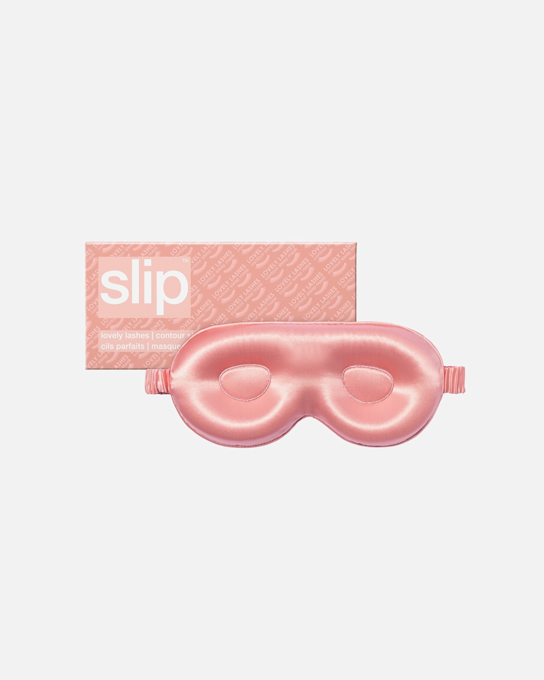 Masca pentru somn pentru Unisex Slip pure silk contour sleep mask Rose