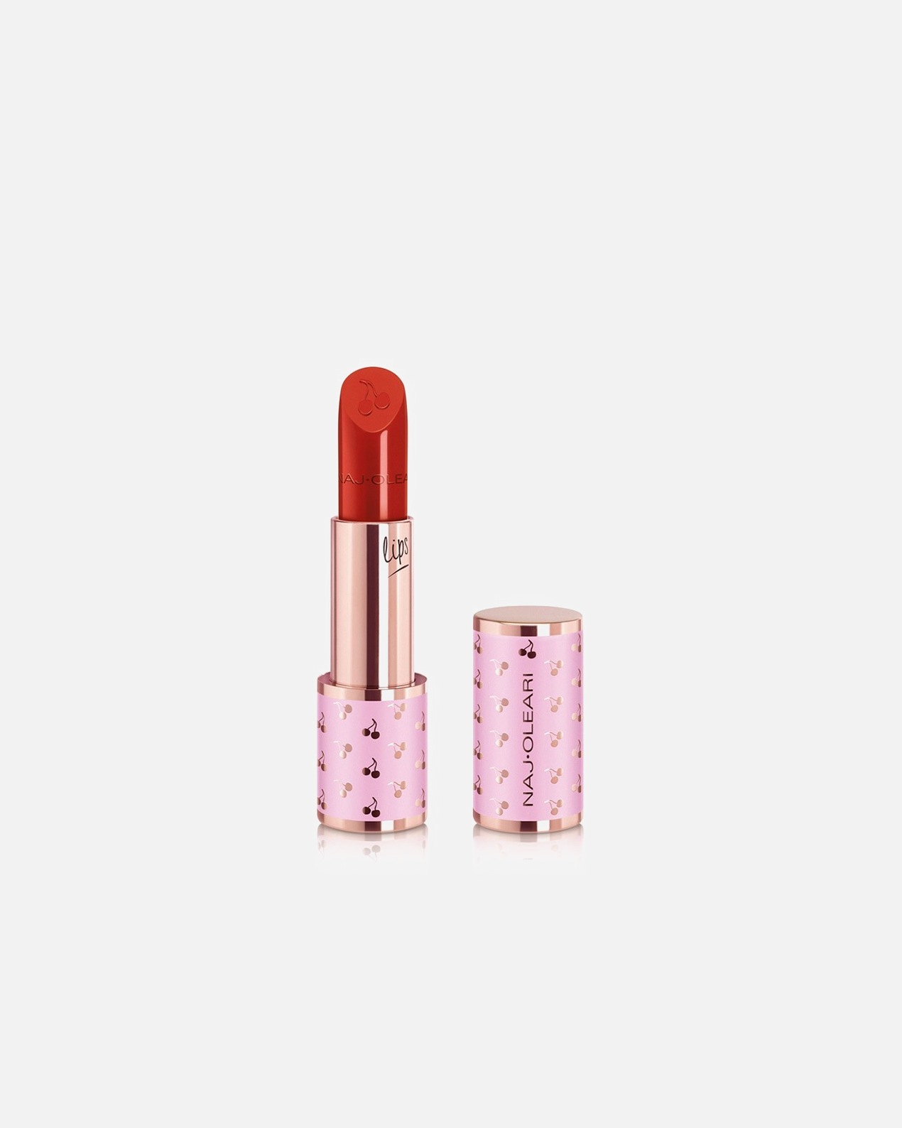 Ruj pentru Unisex Naj Oleari Forever Matte Lipstick 04 - Fire Red