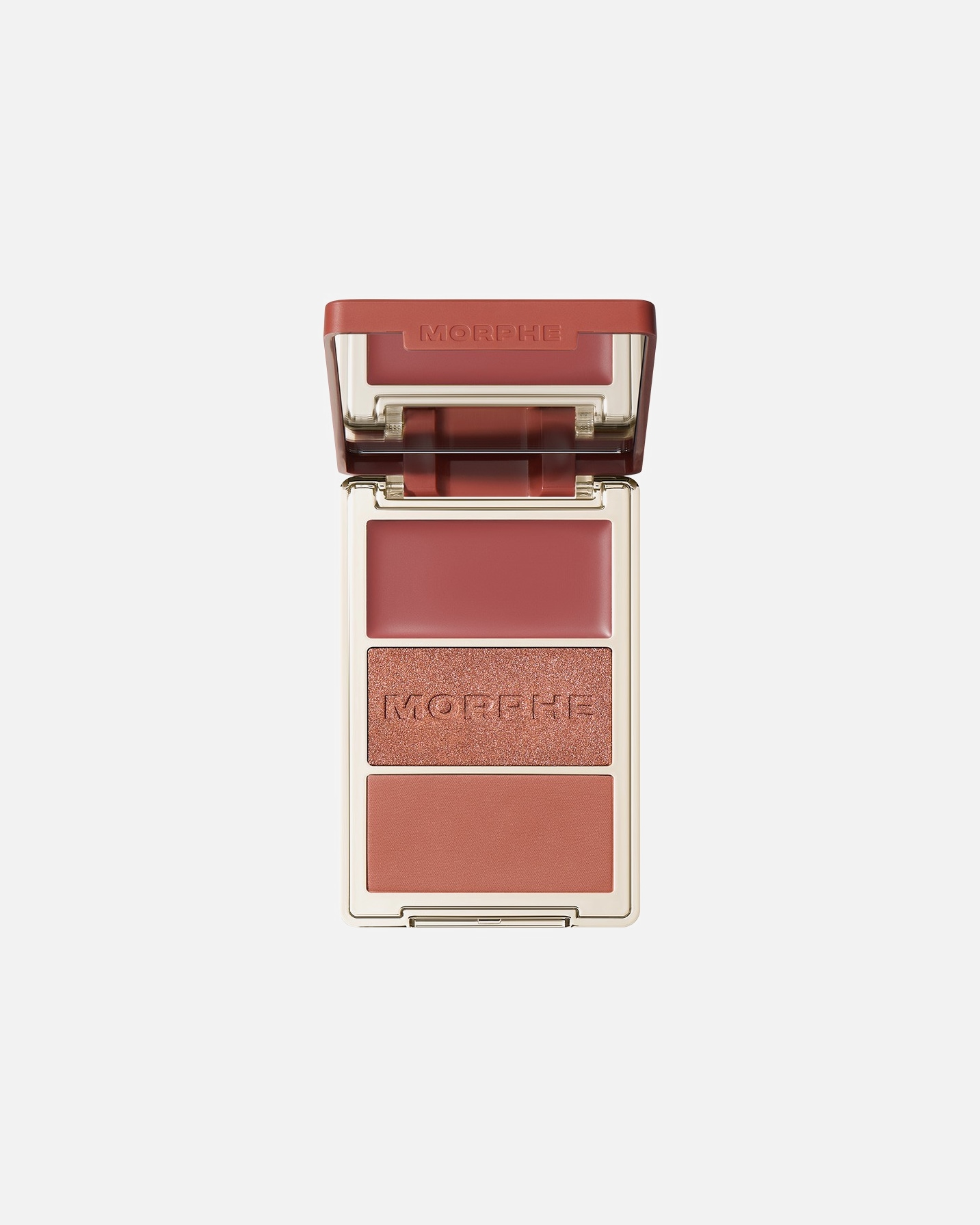 Fard obraji pentru Unisex Morphe Multi-Finish Face Trio Private Island