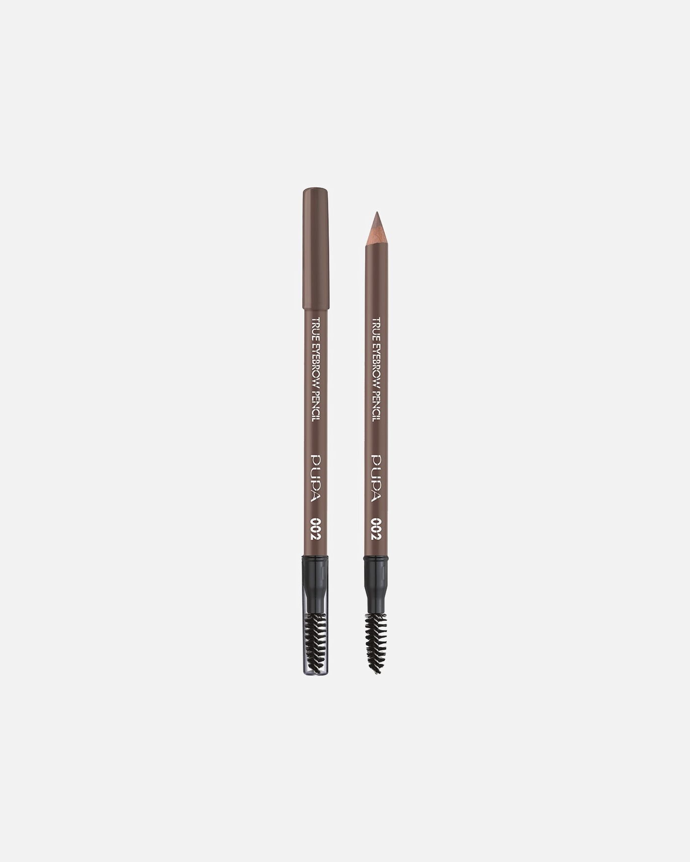 Gel sprancene pentru Unisex True Eyebrow Pencil 002 Brown