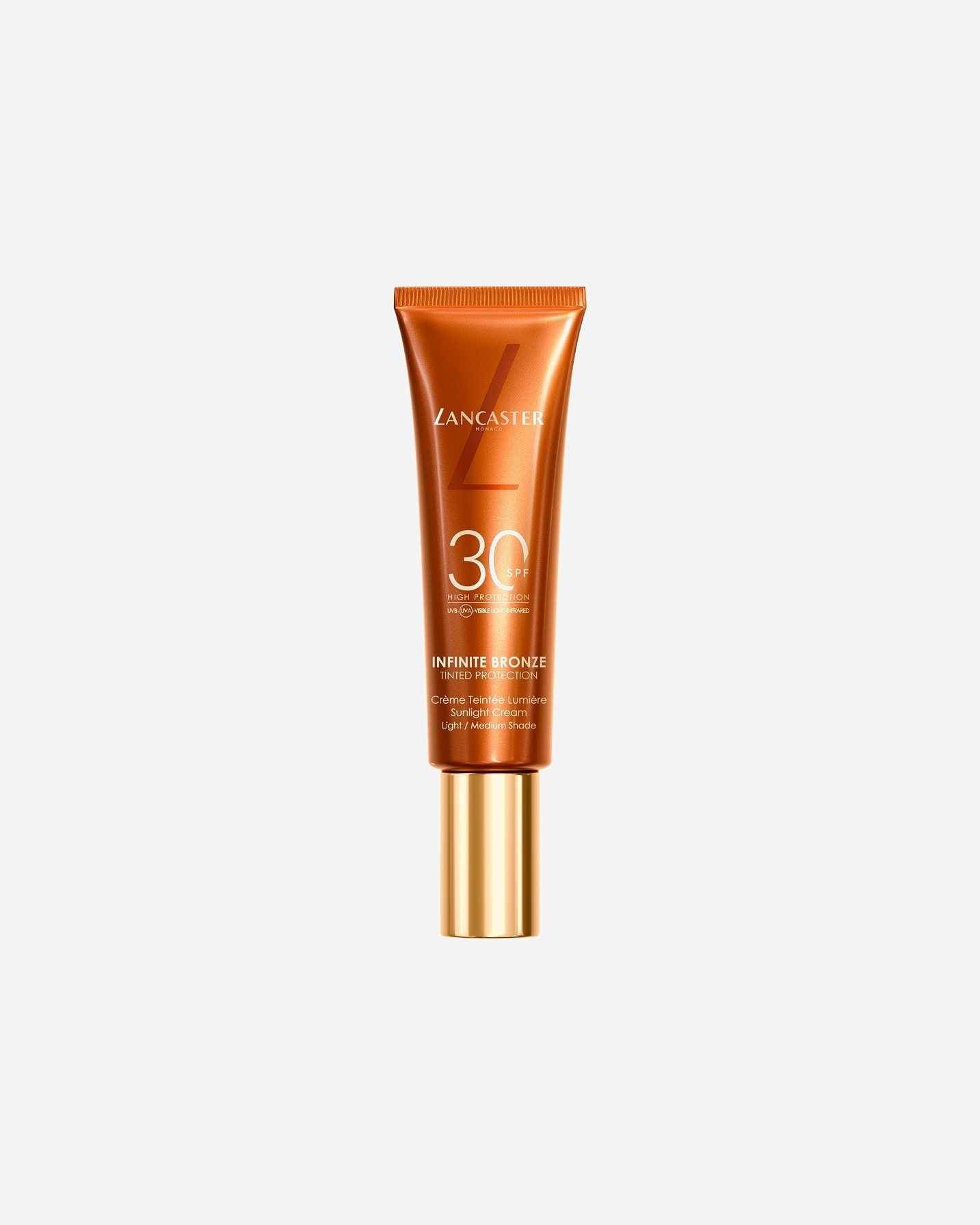 Crema de fata pentru Unisex Lancaster Sun Beauty Infinite Bronze Tinted Protection Sunlight Cream SPF30 Light