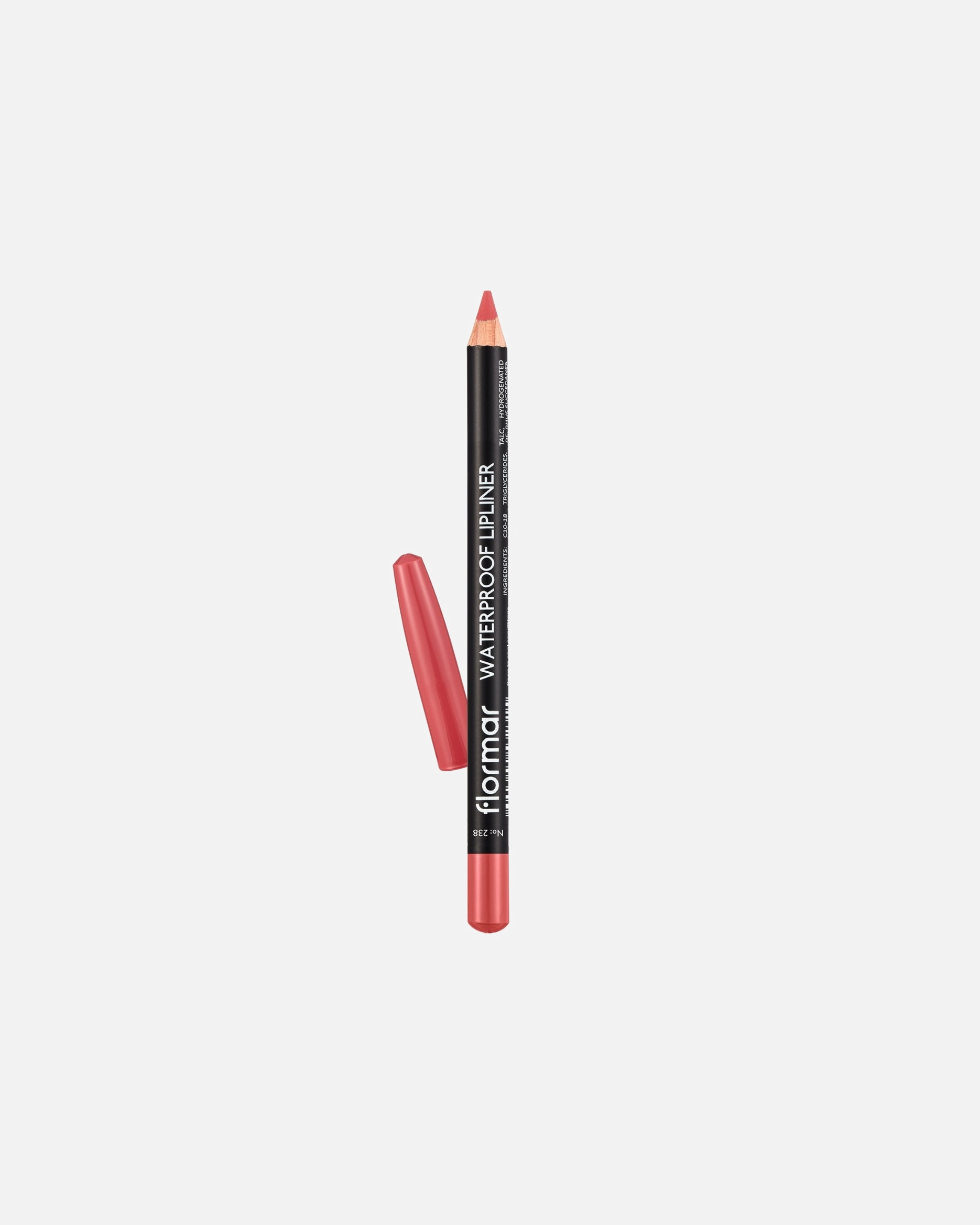 Creion contur buze pentru Unisex Flormar Waterproof Lip Pencil 238 - Pure Rose