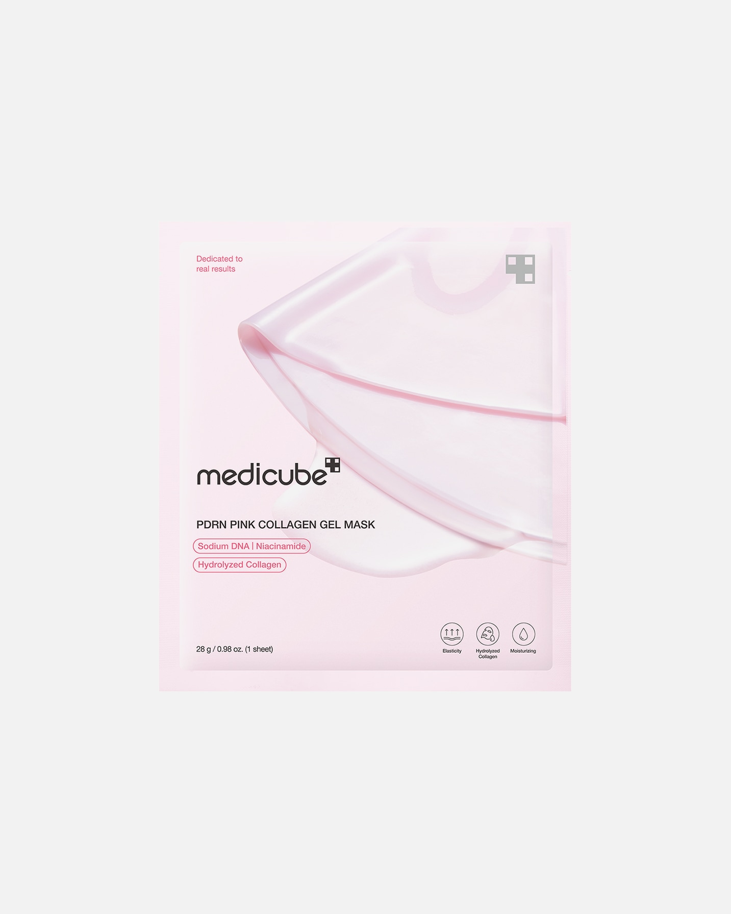 Masca tip folie pentru Unisex Medicube PDRN Pink Pink Collagen Gel Mask 112 g