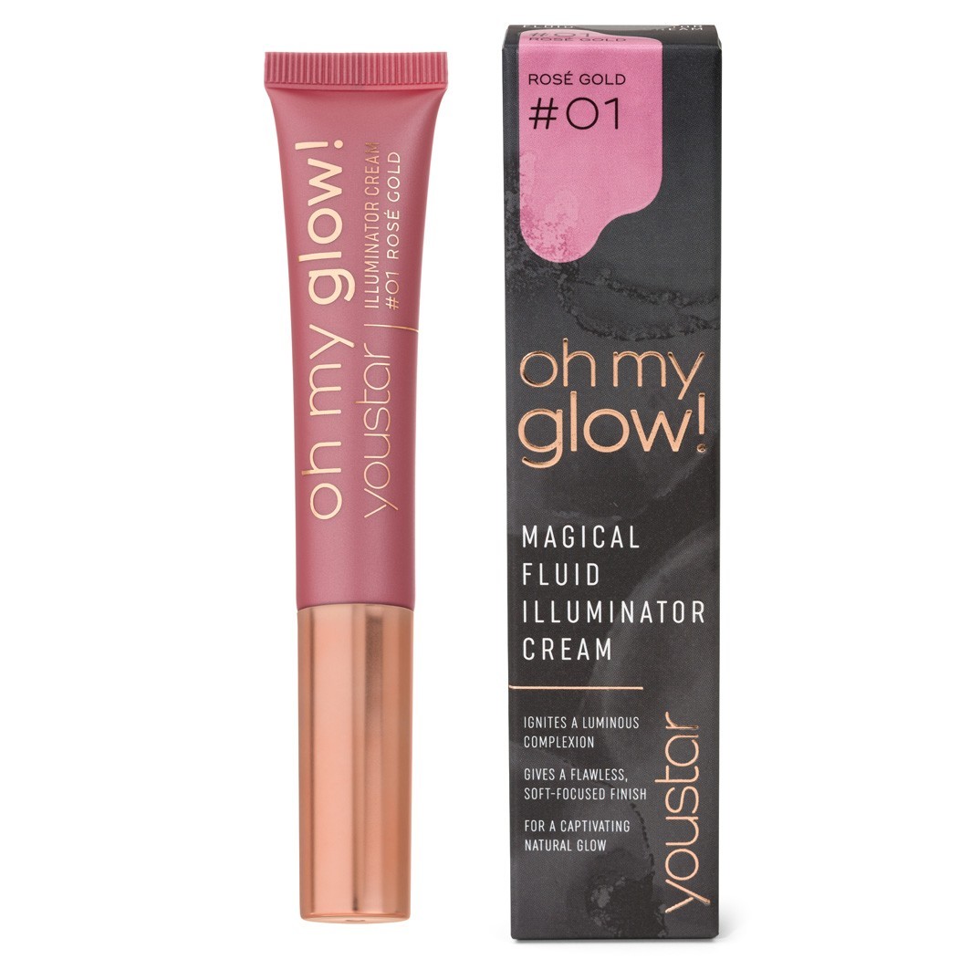 Iluminator pentru youstar Oh My Glow! Illuminator Cream 01 Rose Gold